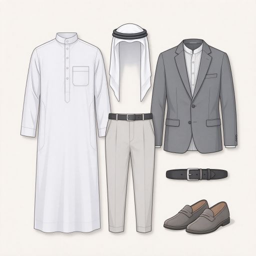 Men's Muslim garments wholesale including traditional thobes